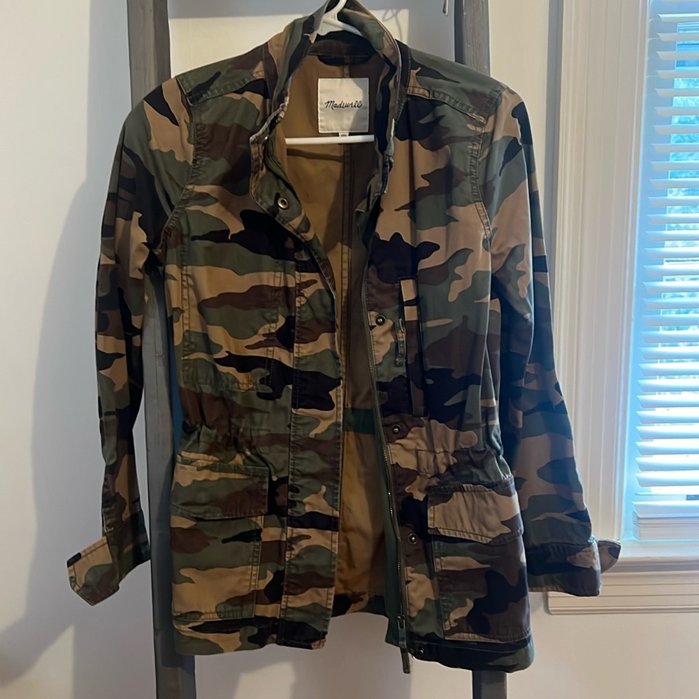 Madewell XXS camo jacket